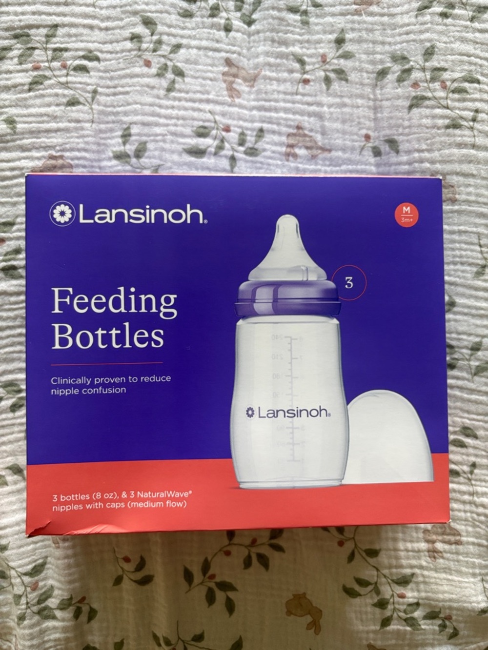 Lansinoh Purple Box Feeding Bottles